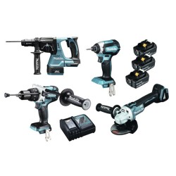 Makita pack 4 outils...