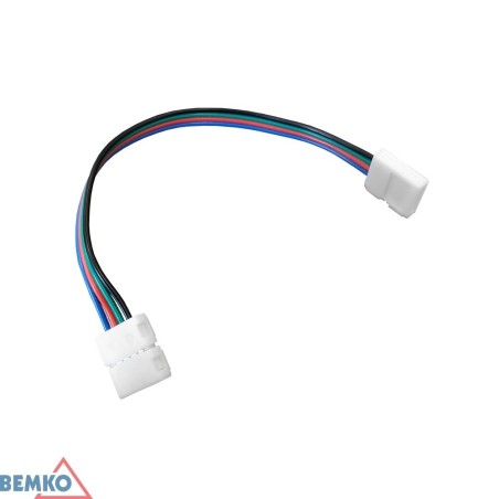 Bemko double connecteur LED RGB 10mm 5050