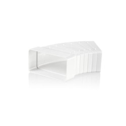 Coude multiangle pvc blanc...