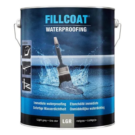 Rust-Oleum Fillcoat Waterproofing 1L gris foncé