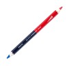Crayon duo-marker rouge/bleu 175 mm