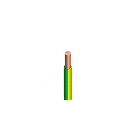 Cable vob 1x10mm jaune/vert (100m/rl)