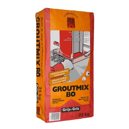 Groutmix BO 25KG : mortier sans retrait