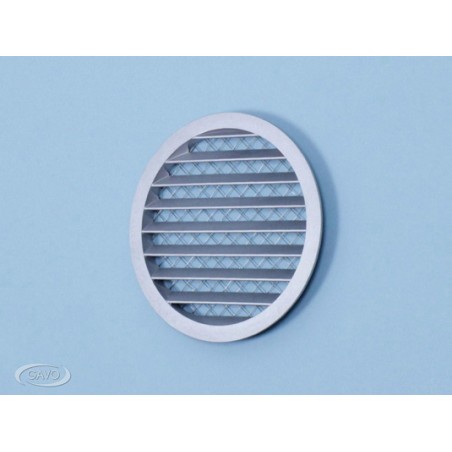 Gavo grille ronde en aluminium 125