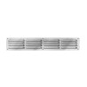 Gavo grille en aluminium blanc 50X9