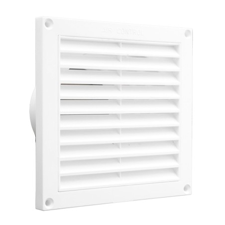 Grille d'aération N21-02 blanc air control 165x165mm