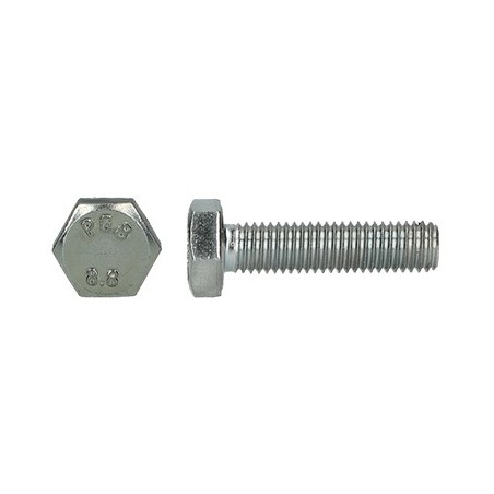 PGB vis hexagonale 8.8 DIN 933 M  6X20 zingué