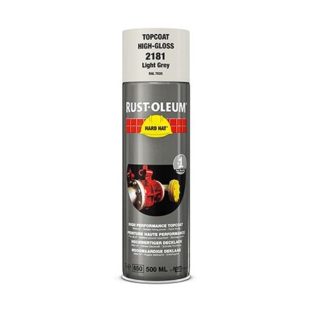 Rust-Oleum hard hat aerosol multi gris perle 500ml