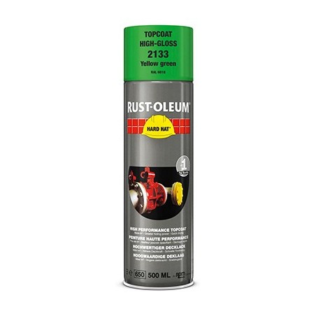 Rust-Oleum hard hat aerosol multi vert jaune 500ml