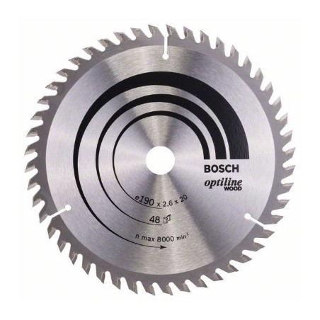 Bosch L circul optiline 190X20/16X2,6 48D