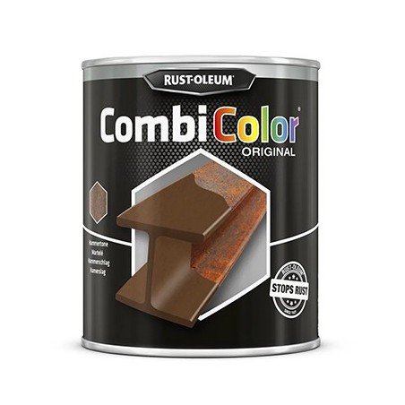 Rust-Oleum combicolor 750ML brun martelé