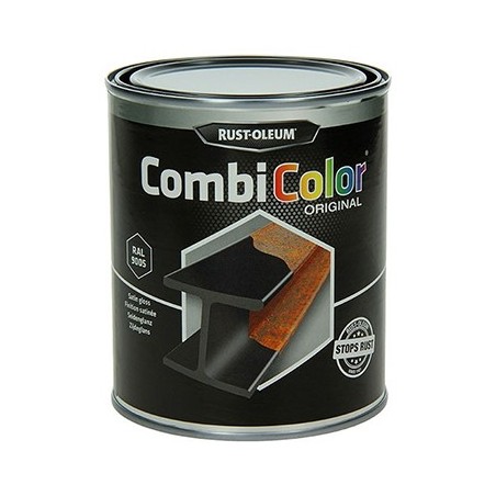 Rust-Oleum combicolor 750ML noir satiné