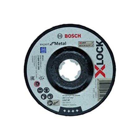 Bosch xlock disque expert metal 125x1,6mm plat