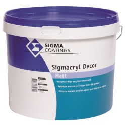 Sigma Sigmacryl decor matt...