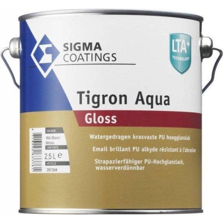Sigma Tigron Aqua gloss blanc 1L