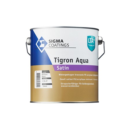 Sigma Tigron Aqua satin blanc 5L