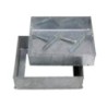 Couvercle à paver en aluminium 30X30 H8cm