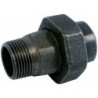 Raccord union 4/4 MF noir