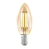 Eglo ampoule E14 LED amber 4w 2200k c37