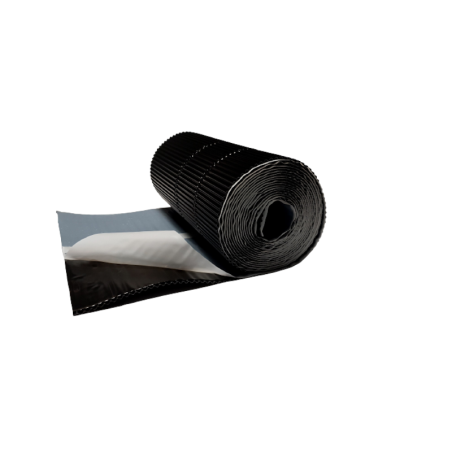 Bande cheminee 2d anthracite 300mm 5m