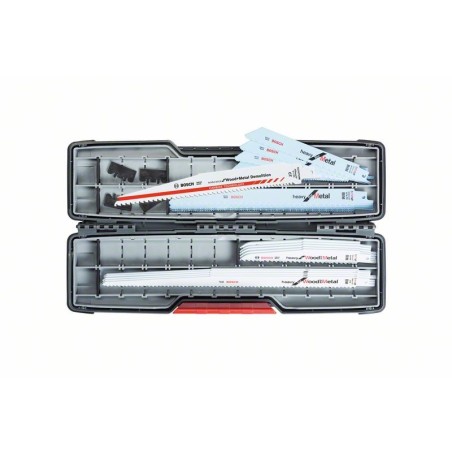 Bosch coffret 16+1 lames sabre w&m