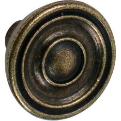Bouton zamac bronze 35mm