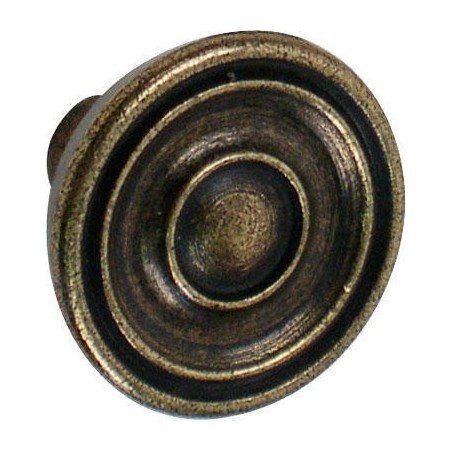 Bouton zamac bronze 35mm