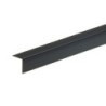 Cezar angle PVC noir 2M 25X25X1,5MM