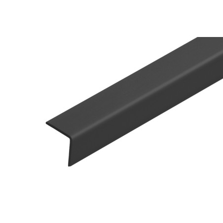Cezar angle PVC noir 1M 15X15X1,5MM