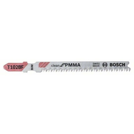 Bosch 3 lames T102BF clean for PMMA