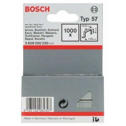 Bosch 1000 agrafes 8X10,6MM...
