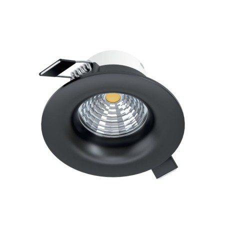 Eglo Spot LED-REC D88mm noir 2700K saliceto