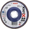 Bosch disque XLOCK à lamelle metal 125MM G120