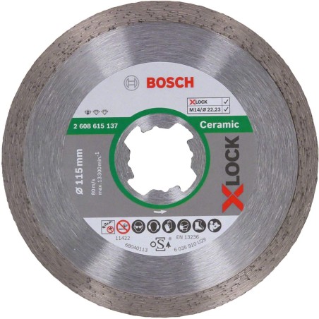 Bosch disque Xlock diamnt STD ceramic 115mm