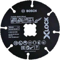Bosch Xlock disque carbure...