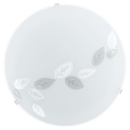 Eglo plafonnier E27 1x60w Mars blanc motif F