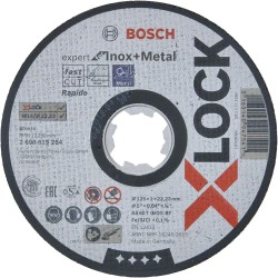 Bosch Xlock disque inox...