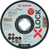 Bosch Xlock disque STD inox 125X1mm plat