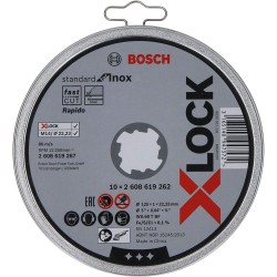 Bosch Xlock pack 10 disques...