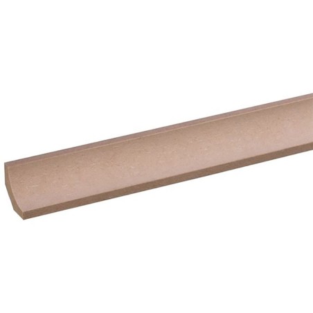 Moulure corniche MDF 22X22mm 260cm